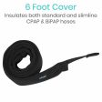 Vive Health 6 ft. CPAP Hose Cover - Black Sale