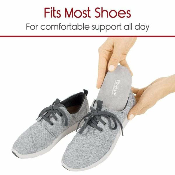 Vive Health Envelop Full Length Gel Shoe Inserts - Sky Blue Cheap