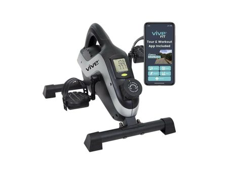 Vive Health Smart Magnetic Pedal Exerciser - Black For Discount