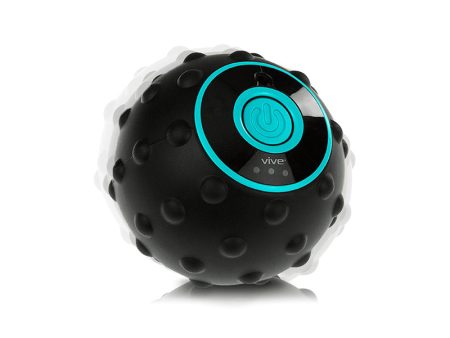 Vive Health Vibrating 3 Speed Massage Ball - Black Fashion