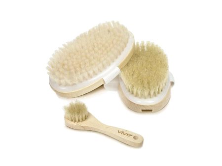 Vive Health Body Brush Set - Brown Cheap