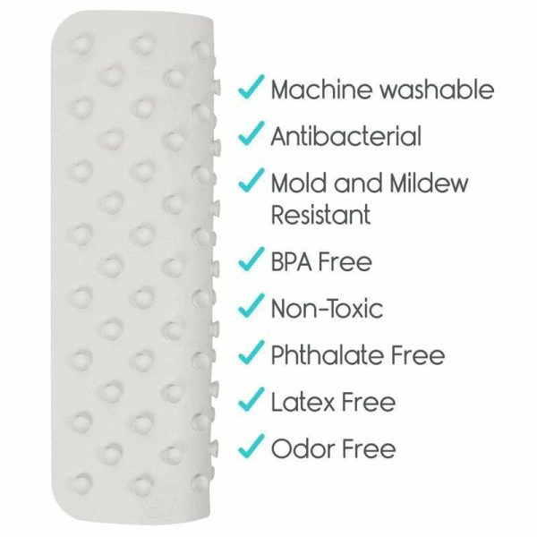 Vive Health 28  x 16  Bathtub Mat - White Online now