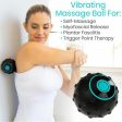 Vive Health Vibrating 3 Speed Massage Ball - Black Fashion