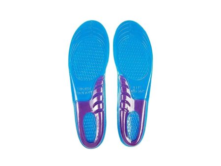 Vive Health Envelop Full Length Gel Shoe Inserts - Sky Blue Cheap