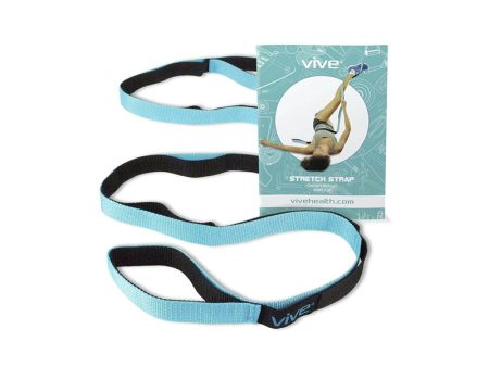 Vive Health Stretch Strap with Carrying Bag and Stretching Booklet Online Hot Sale