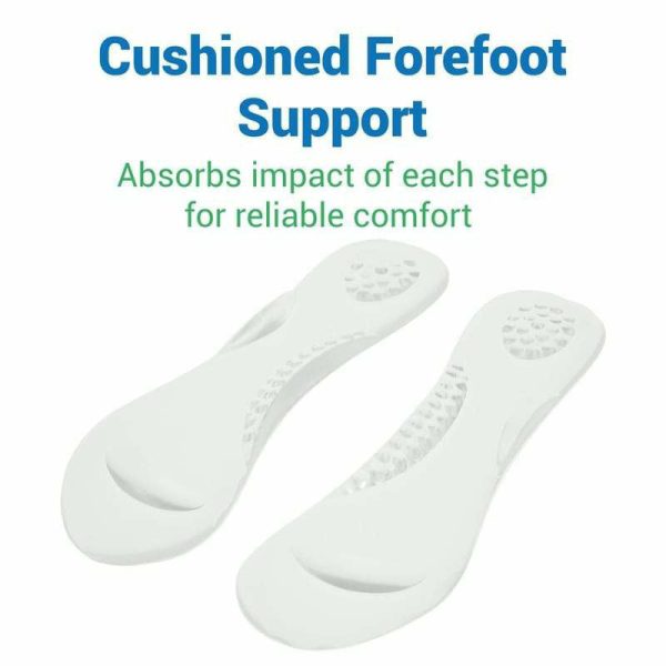 Vive Health Sole High Heel Insoles - White For Cheap