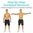 Vive Health Dumbbell Exercise Workout Poster Online now