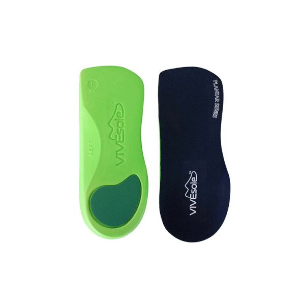 Vive Health Sole Plantar 3 4 Length Shoe Inserts - Green Online