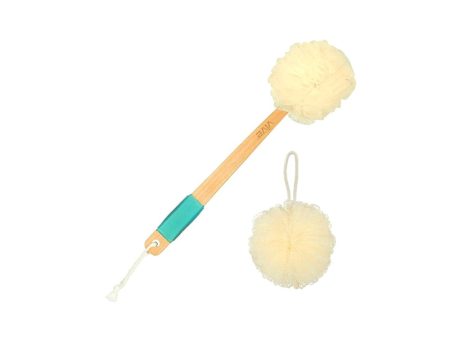 Vive Health Body Loofah Brush - Natural Hot on Sale