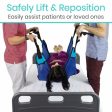 Vive Health 4-Point Universal Patient Lift Sling - Blue For Cheap