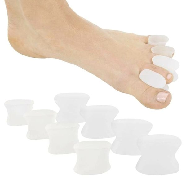 Vive Health Sole Toe Spacers, 8 Pack - White Online Hot Sale