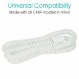 Vive Health CPAP Hose - White Fashion