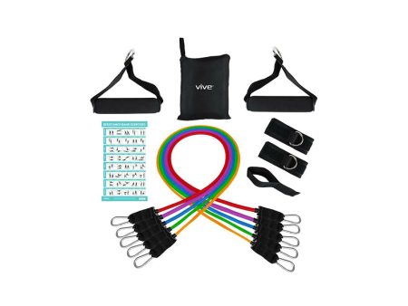 Vive Health Tube Resistance Bands Hot on Sale