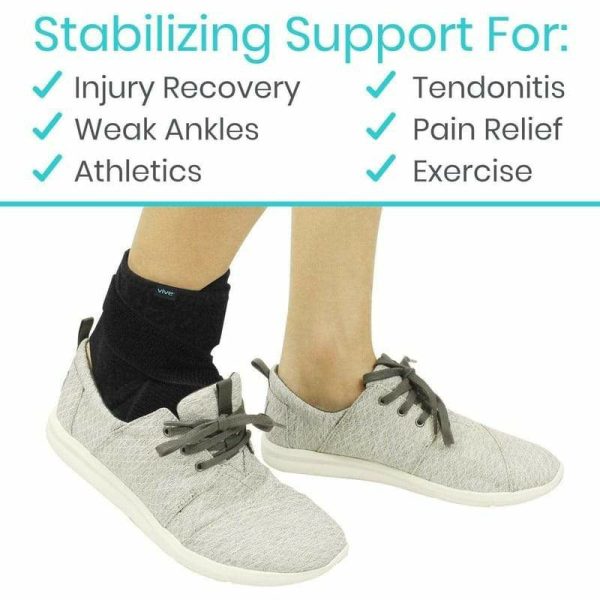 Vive Health Standard Ankle Brace - Black Sale