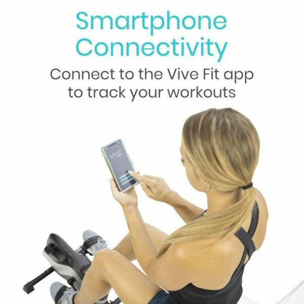 Vive Health Smart Magnetic Pedal Exerciser - Black For Discount