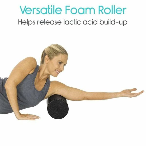 Vive Health 36  Massager Foam Roller - Black Online now