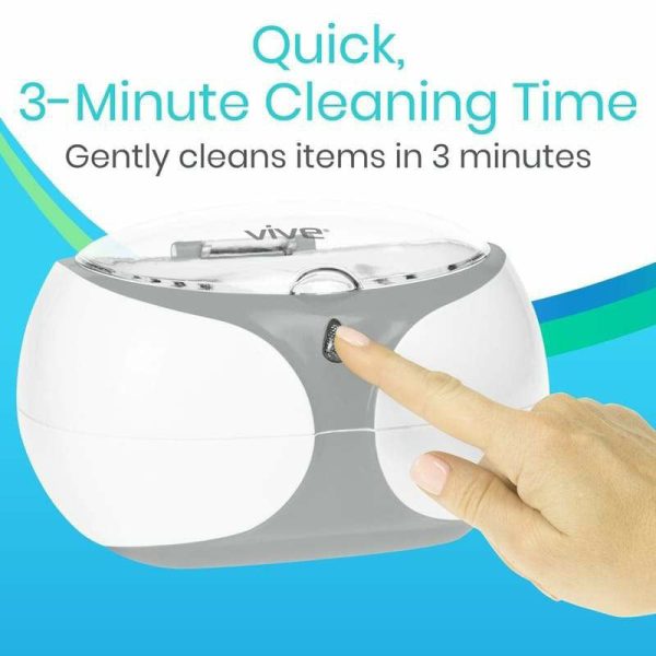 Vive Health Ultrasonic Cleaner - Gray Online Hot Sale