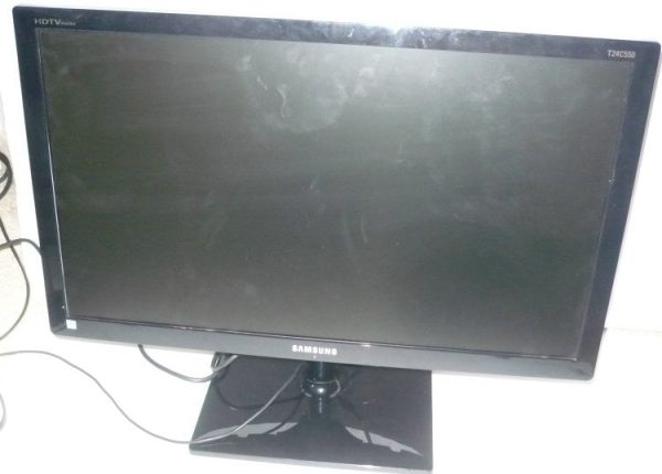 SAMSUNG C550 T24C550ND 23.6  HDMI W screen LED Monitor w TV Tuner For Sale