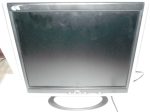 FujiPLUS FP-988D Silver-Black 19  LCD Monitor 2, Built-in Speakers (USED) Discount