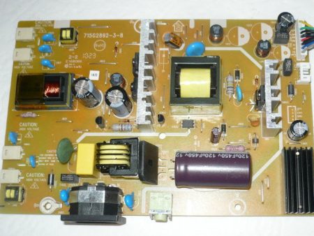 VIEWSONIC VG-2227WM MONITOR POWER SUPPLY BOARD 9A41EQWY   715G2892-3-8 For Sale