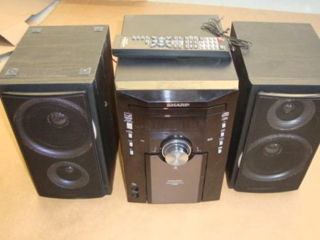 Used Sharp Xl-Dk257N Audio System, unit only, no accessories Sale