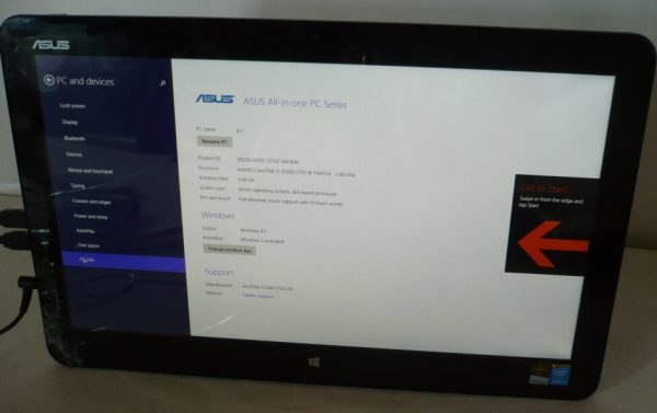 USED ASUS ASURE-WAVE-CB161H ALL IN ONE Compute Monitor Grade C Online