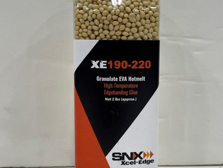 Xcel-Edge Natural High Temp Glue Pellets, 2lb Sample For Sale