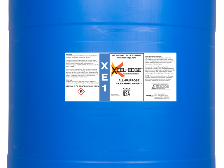 55 Gallon (208L) - Xcel-Edge XE1 All-Purpose Cleaning Agent Edgebanding Chemical Sale