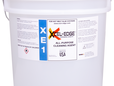 5 Gallon Pail (18.9L) - Xcel-Edge XE1 All-Purpose Cleaning Agent Edgebanding Chemical Hot on Sale