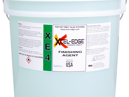 5 Gallon Pail (18.9L) - Xcel-Edge XE4 Finishing Agent  Edgebanding Chemical Hot on Sale